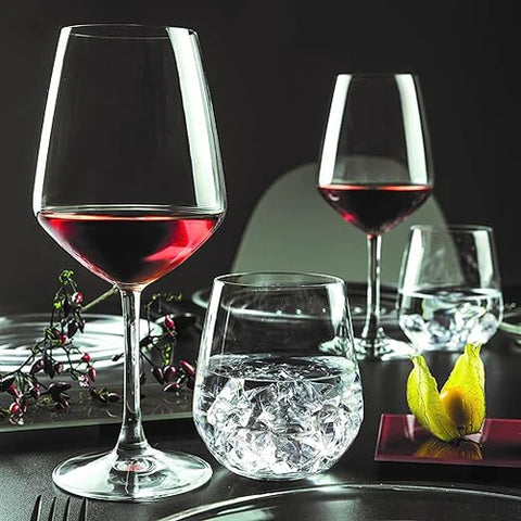 RCR Universum 6-Piece Tumbler Glass Set, 430ml, Clear