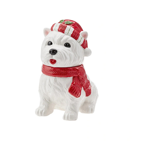 Karaca Home Maltese Dog Decorative Box, 25cm