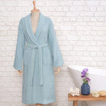 Karaca Home Daily Soft 100% Turkish Cotton Bathrobe, L/XL, Petrol