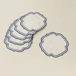 Karaca Home 6-Piece Cocktail Napkin, 14x14cm, Navy