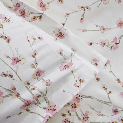 Karaca Home Annata 100% Turkish Cotton Bedding Set, Double, Somon