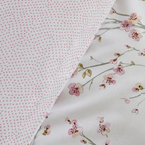 Karaca Home Annata 100% Turkish Cotton Bedding Set, Double, Somon