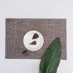 Karaca Home Baldwin 2-Piece American Placemat, 30x45cm, Copper