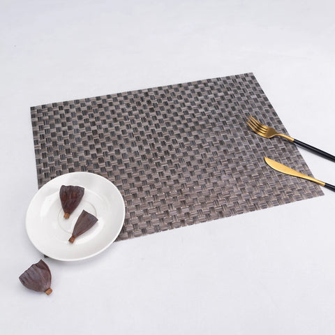 Karaca Home Baldwin 2-Piece American Placemat, 30x45cm, Copper