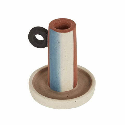 Karaca Home Simple Candle Holder, 9.6cm, Blue