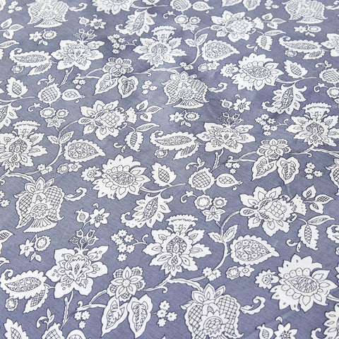 Karaca Celerina 100% Turkish Cotton Duvet Cover Set, Single, Blue