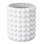 Karaca Home Rocco Decorative Vase, White, 16 x 16 x 18cm
