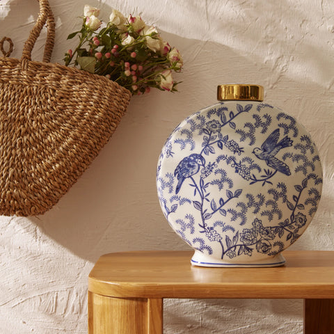 Karaca Home Lisbon Pol Decorative Jar, 28cm, Multi