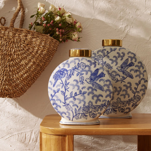 Karaca Home Lisbon Pol Decorative Jar, 28cm, Multi