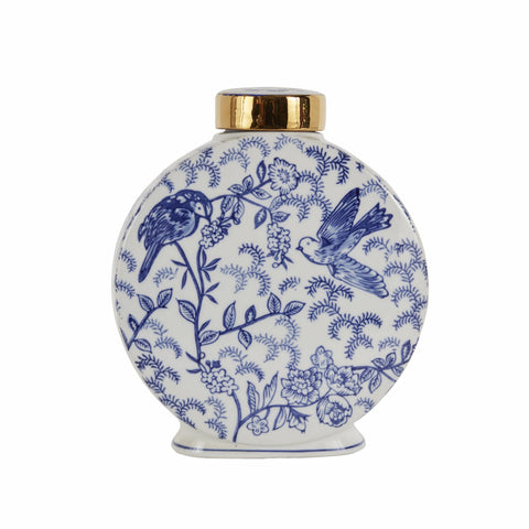 Karaca Home Lisbon Pol Decorative Jar, 23cm, Multi