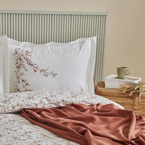 Karaca Home Mizu 100% Turkish Cotton Duvet Cover Set – With Free Bedspread