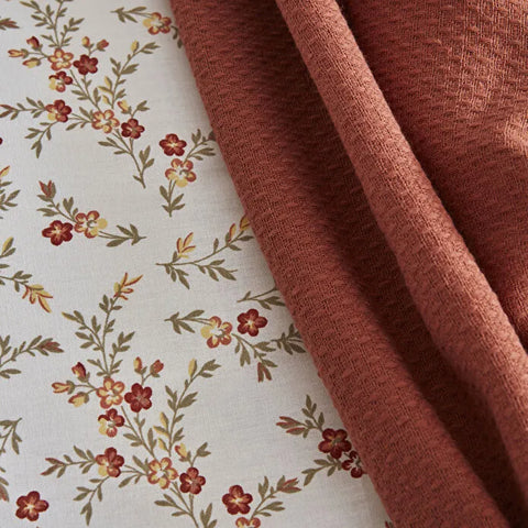 Karaca Mizu 100% Cotton Duvet Cover Set with Bedspread, Double, Multi