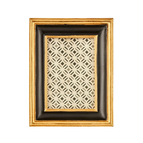 Karaca Home Gwen Photo Frame, 16,5x21,5cm, Gold Black