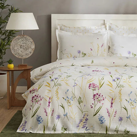 Karaca Jody 100% Cotton Bedding Set, Double, Yellow