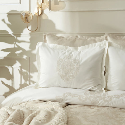 Karaca Home Tugba 8-Piece Bedding Set, Double, Gold