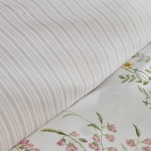 Karaca Home Sera 100% Turkish Cotton Duvet Cover Set with Bed Sheet, Double, Green