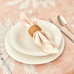 Karaca Home Juno 2-Piece Cotton Napkin, 40cmx40cm, Powder