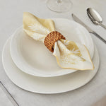 Karaca Home Juno 2-Piece Napkin, 40cmx40cm, Yellow