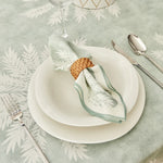 Karaca Home Juno 2-Piece Napkin, 40cmx40cm, Mint