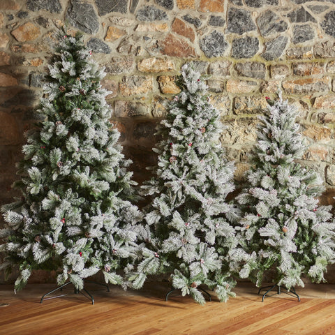 Karaca New Year 24 Illuminated Christmas Tree, Green