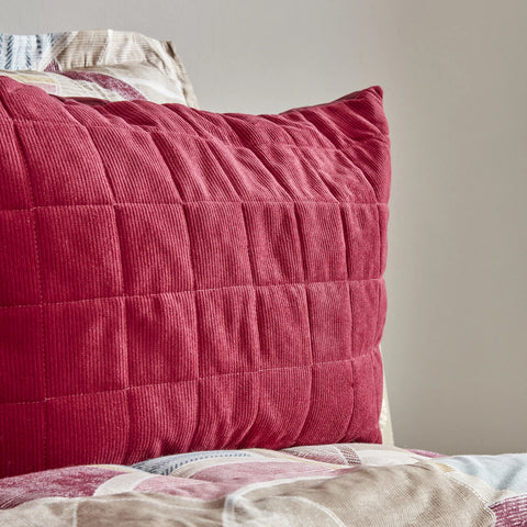 Karaca Home Lydia Bedding Set, Double, Burgundy
