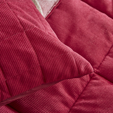 Karaca Home Lydia Bedding Set, Double, Burgundy