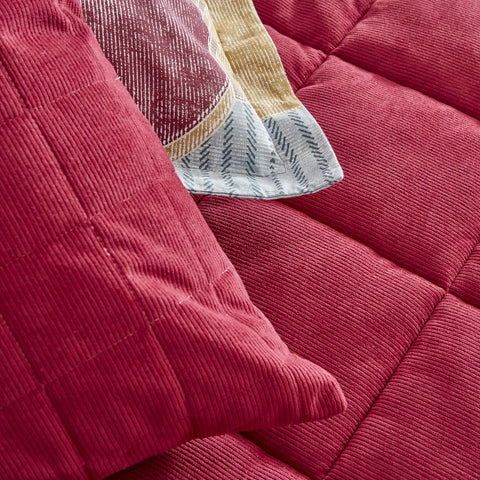 Karaca Home Lydia Bedding Set, Double, Burgundy