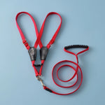 Karaca Home x Pati Red H-Type Dog Harness Small Size, Red