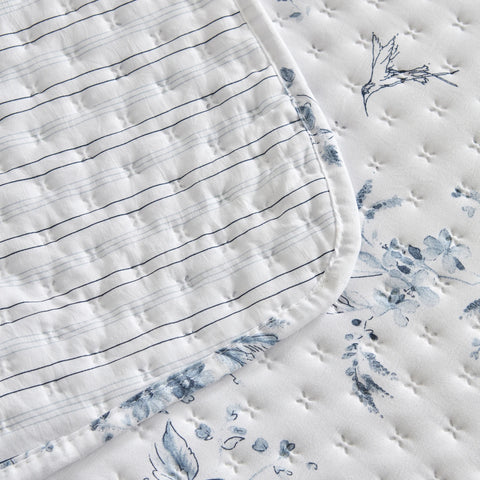 Sarah Anderson Marisa Bedspread, Double, Blush