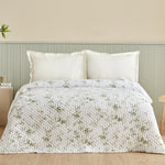 Sarah Anderson Marisa Bedspread, Double, Green