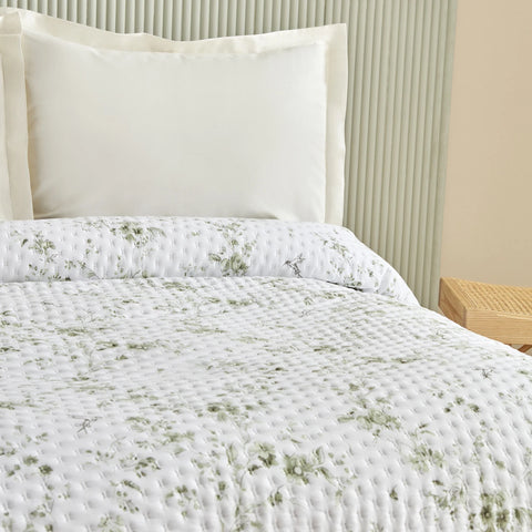 Sarah Anderson Marisa Bedspread, Double, Green