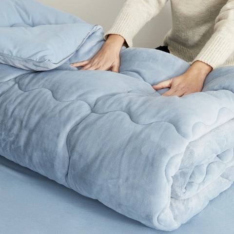 Karaca Home Viny Soft Dream Comfort Bedding Set Old, Double, Indigo