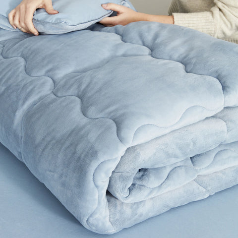 Karaca Home Viny Soft Dream Comfort Bedding Set Old, Double, Indigo