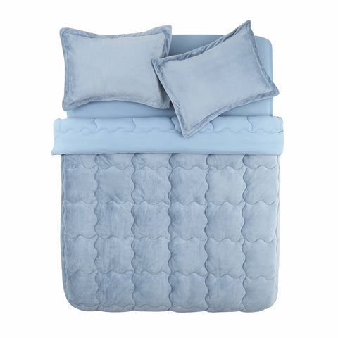 Karaca Home Viny Soft Dream Comfort Bedding Set Old, Double, Indigo