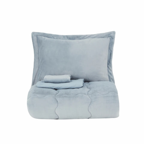 Karaca Home Viny Soft Dream Comfort Bedding Set Old, Double, Indigo