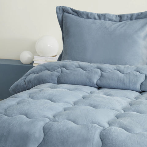 Karaca Home Viny Soft Dream Comfort Bedding Set Old, Double, Indigo
