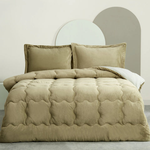 Karaca Home Viny Soft Dream Comfort Bedding Set Old, Double, Green