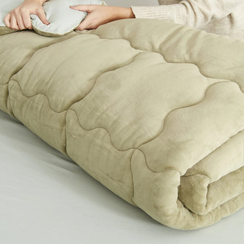 Karaca Home Viny Soft Dream Comfort Bedding Set Old, Double, Green