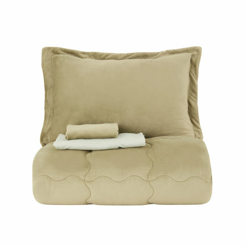 Karaca Home Viny Soft Dream Comfort Bedding Set Old, Double, Green