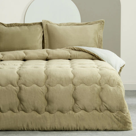 Karaca Home Viny Soft Dream Comfort Bedding Set Old, Double, Green