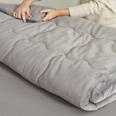 Karaca Home Viny Soft Dream Comfort Bedding Set Old, Double, Anthratice