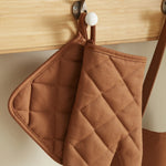 Karaca Home Lisa Gabardine Kitchen Glove Set, Terracotta