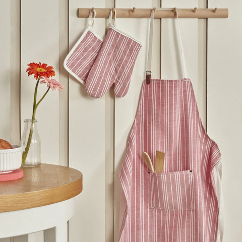 Karaca Home Fabricia Kitchen Apron, 75x56cm, Red