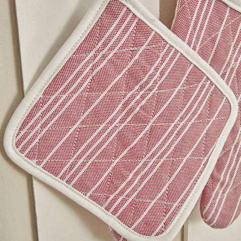 Karaca Home Fabricia Kitchen Apron, 75x56cm, Red