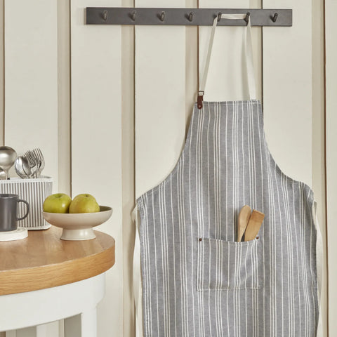 Karaca Home Fabricia Kitchen Apron, 75x56cm, Navy