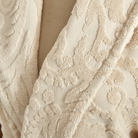 Karaca Home Seden 6-Piece 100% Turkish Cotton Family Bathroom Set, Beige