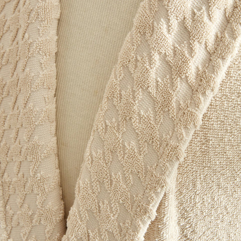 Karaca Home Seden 6-Piece 100% Turkish Cotton Family Bathroom Set, Beige