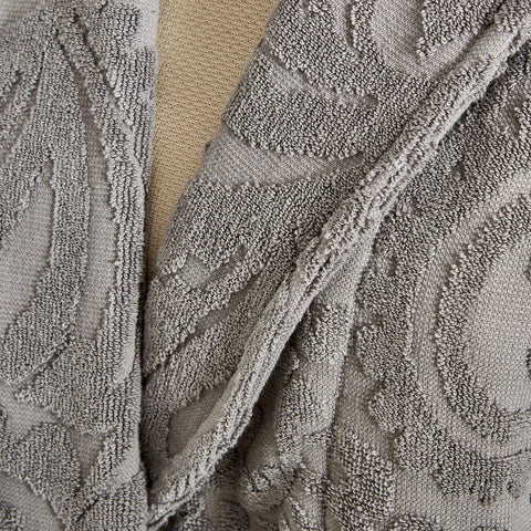 Karaca Home Seden 6-Piece 100% Turkish Cotton Family Bathroom Set, Grey