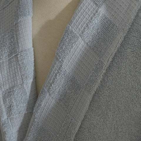 Karaca Home Santos 4-Piece Family Bathroom Set, Beige - Blue