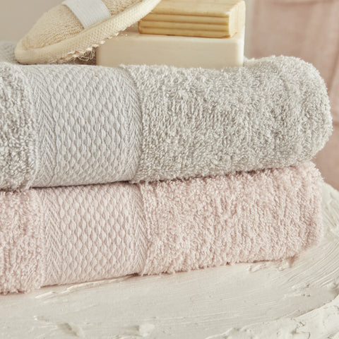 Sarah Anderson Alven 4-Piece Family Bathroom Set, Grey - Powder